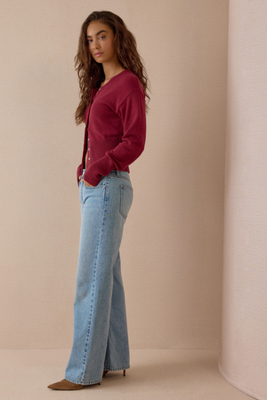Larkin Button Up Cardigan - Altar'd State - 