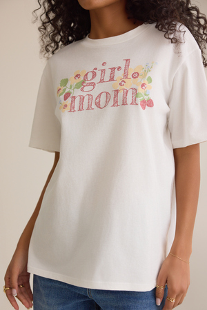 Girl Mom Floral Tee - Altar'd State - 