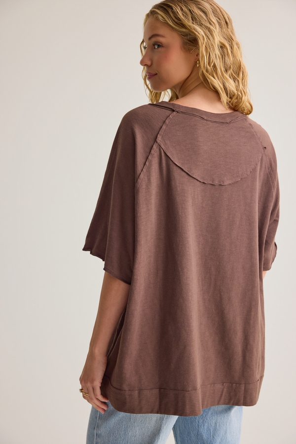 Jaiden Oversized Tee Detail 5 - Altar'd State