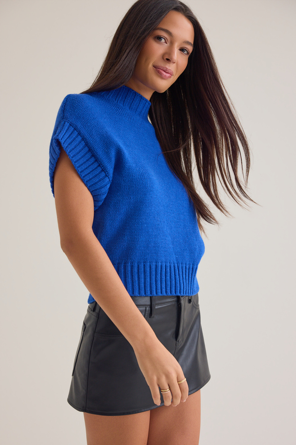 Thalia Mock Neck Sweater Detail 3 - Altar'd State