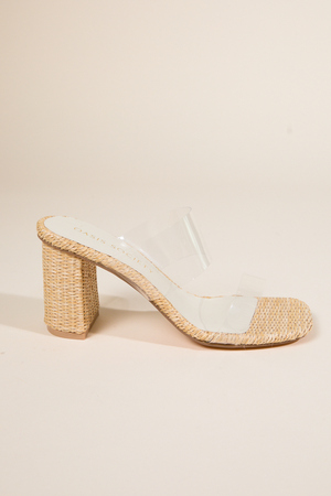 France Clear Strap Heel - Altar'd State - 
