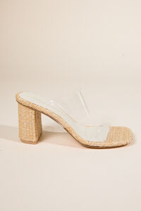 France Clear Strap Heel Detail 3 - Altar'd State