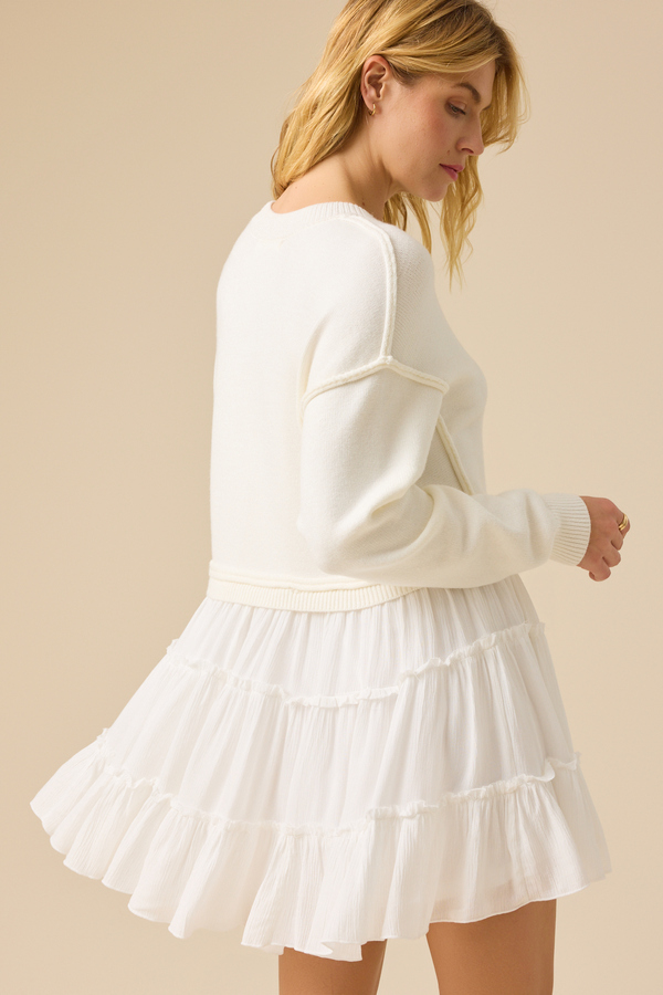 Adelaide Sweater Dress Detail 4 - Altar'd State