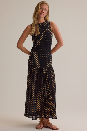 Stacey Mesh Maxi Dress - Altar'd State - 