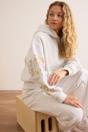 Champ Patchwork Hoodie - Altar'd State - 