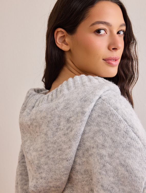 Harbor Hooded Sweater Detail 5 - Altar'd State