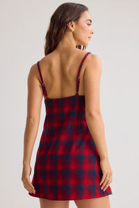Lenna Plaid Mini Dress Detail 4 - Altar'd State