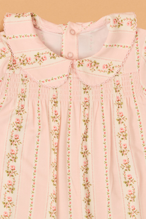 Antoinette Striped Peter Pan Footie - Altar'd State - 
