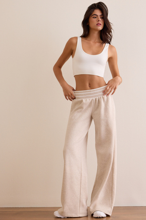 Varsity Stripe Fleece Pant - Altar'd State
