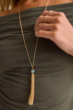 Marin Resin Beaded Necklace - Altar'd State