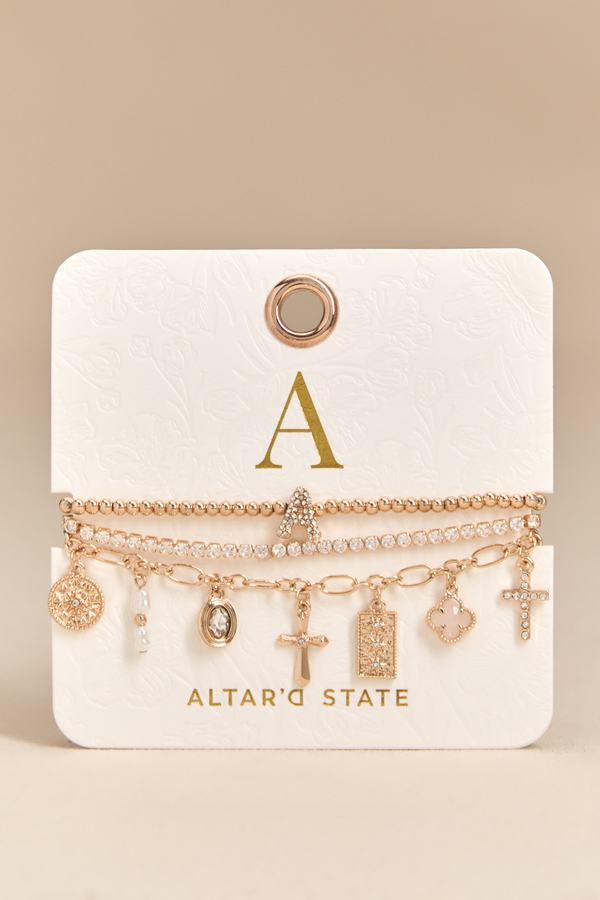 A Charm Bracelet Set - Altar'd State
