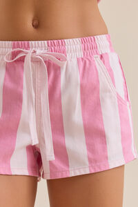 Anna Stripe Mini Short Detail 2 - Altar'd State