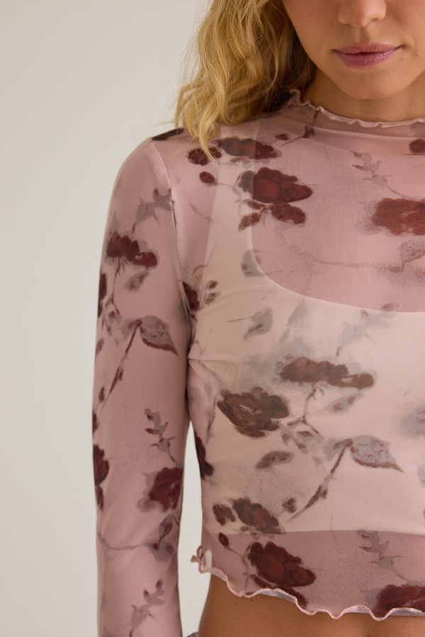 Tyler Mesh Top Detail 3 - Altar'd State