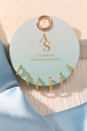 The Water Proof Collection Twisted 3 Pack Earring Set - Altar'd State - 