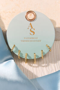 The Water Proof Collection Twisted 3 Pack Earring Set Detail 2 - Altar'd State