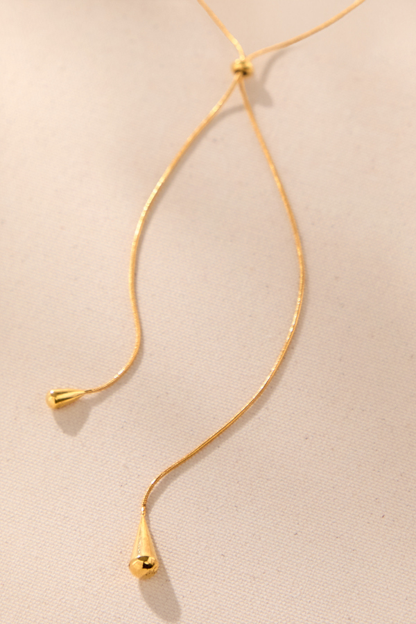 Solstice Knot Lariat Necklace Detail 2 - Altar'd State