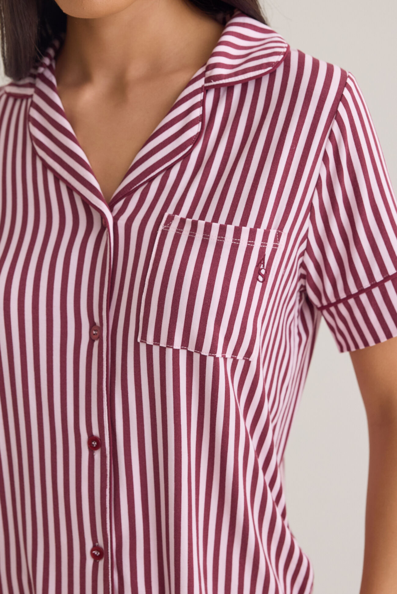 Alessia Stripe Short