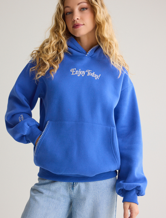 Enjoy Today Hoodie Detail 4 - Altar'd State