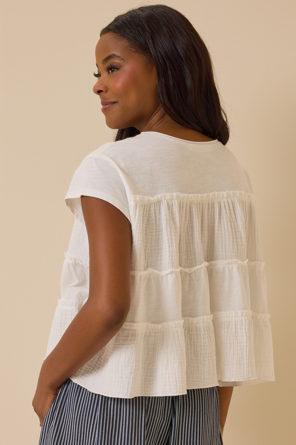 Nicole Ruffle Top Detail 4 - Altar'd State