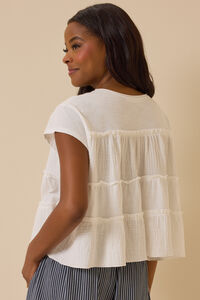 Nicole Ruffle Top Detail 4 - Altar'd State