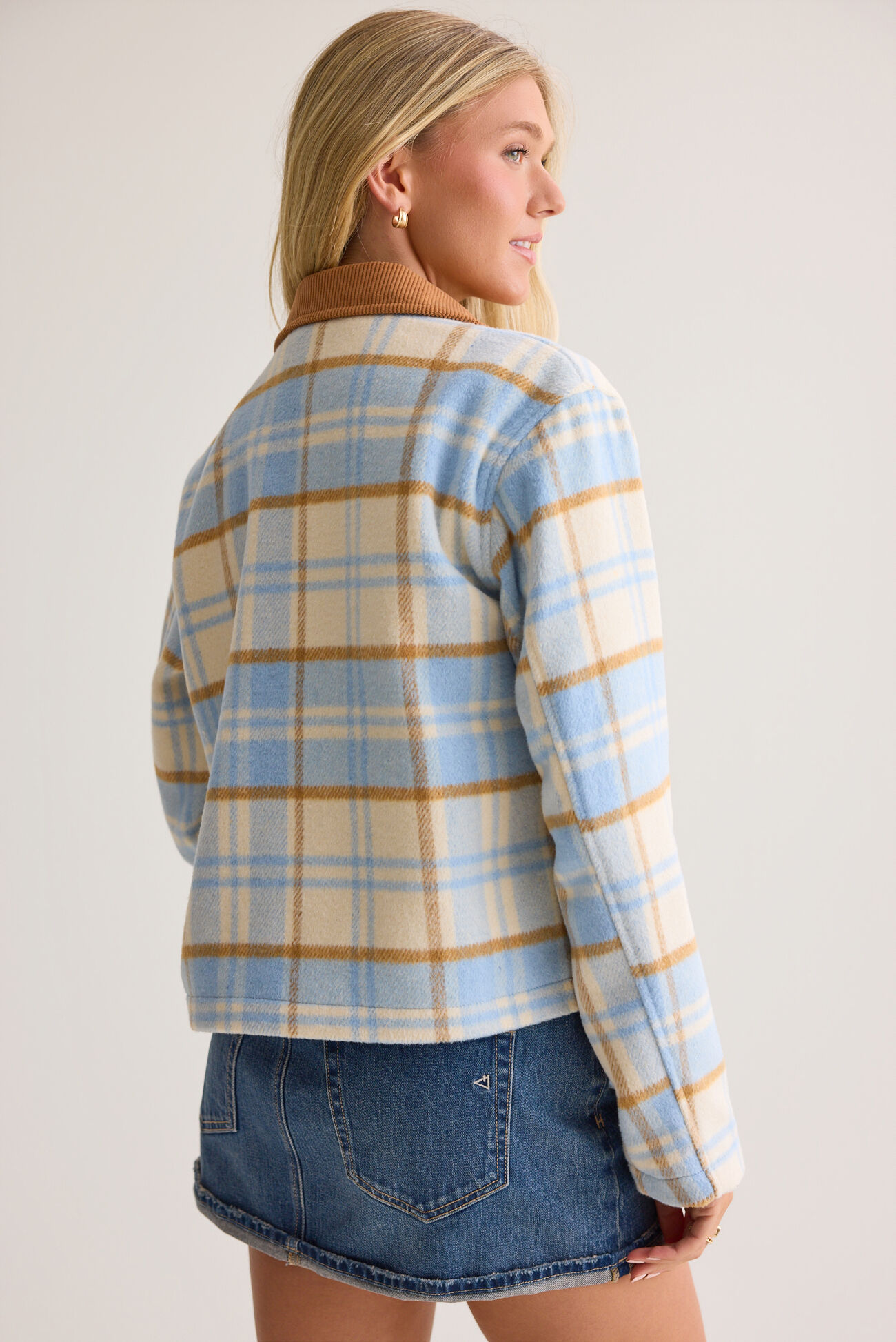 Sami Plaid Flannel Jacket