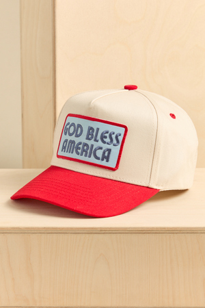 God Bless America Patch Trucker Hat - Altar'd State - 