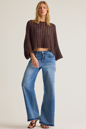 Alexis Knit Boxy Tee - Altar'd State