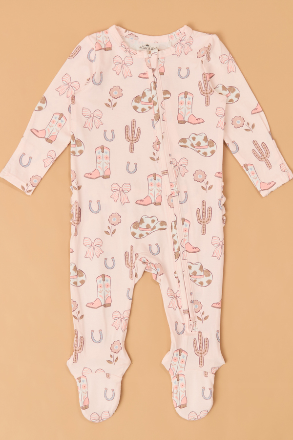 Darlin' Cowgirl Footie - Altar'd State