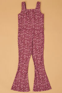Katie Floral Flare Jumpsuit Detail 4 - Altar'd State