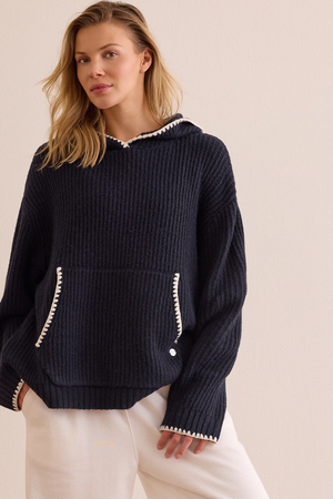 Weekend Wander Knit Hoodie - Altar'd State - 