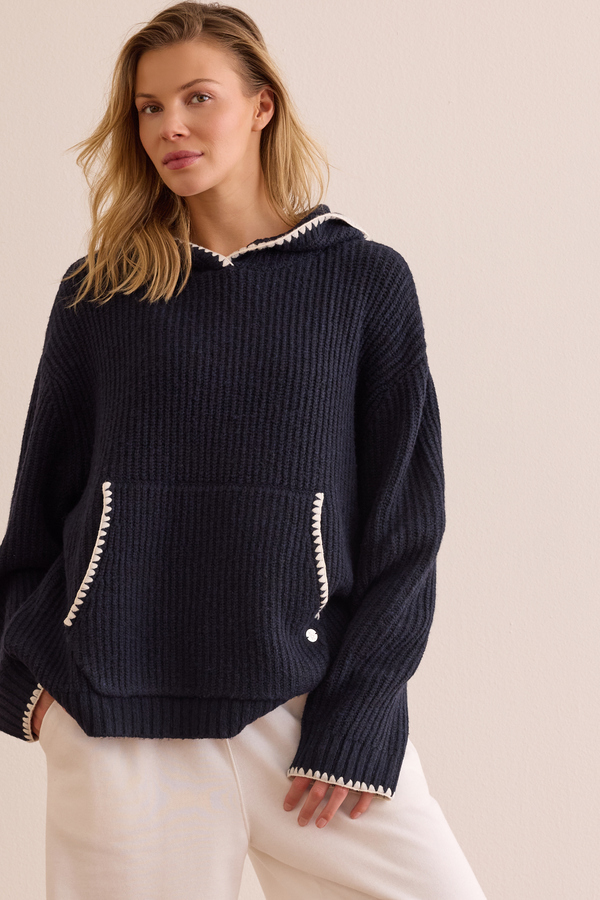 Weekend Wander Knit Hoodie - Altar'd State
