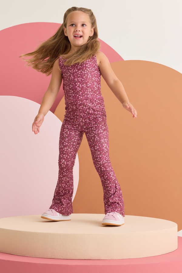 Katie Floral Flare Jumpsuit Detail 2 - Altar'd State
