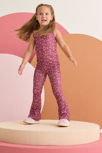 Katie Floral Flare Jumpsuit Detail 2 - Altar'd State