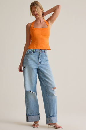 Addilyn Tie Halter Top - Altar'd State - 