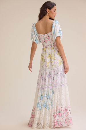 Harlie Floral Maxi Dress - Altar'd State - 