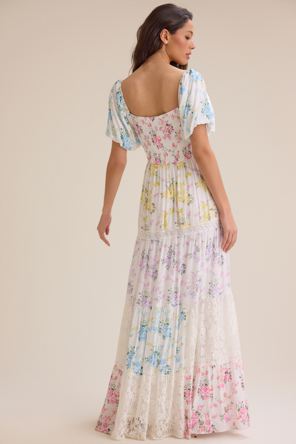 Harlie Floral Maxi Dress Detail 6 - Altar'd State