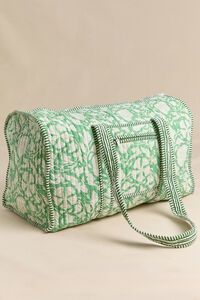 Green Gardenia Quilted Duffle - Altar'd State