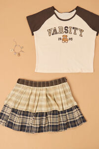 Vivian Varsity Plaid Set - Altar'd State