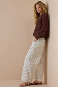 Colette Cable Knit Sweater Detail 4 - Altar'd State