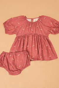Haley Floral Baby Dress Detail 4 - Altar'd State