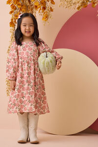 Zainy Floral Midi Toddler Dress - Altar'd State