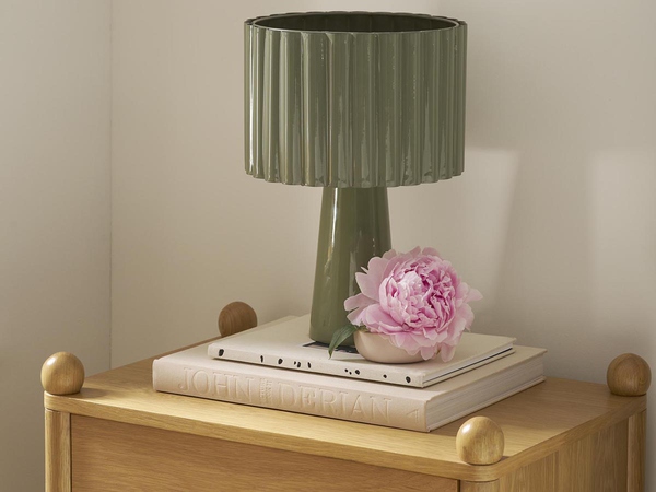 Loretta Enamel Table Lamp - Altar'd State - 