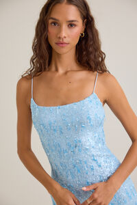 Raquel Sequin Mini Dress Detail 4 - Altar'd State