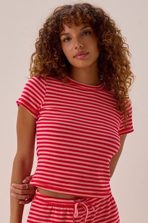 Lola Stripe Tee - Altar'd State - 