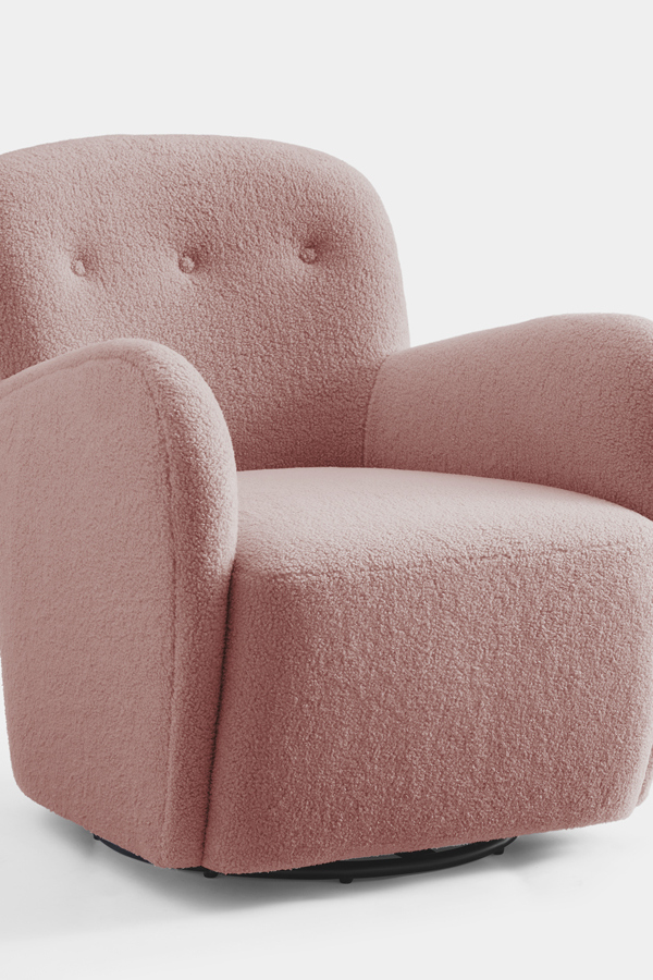 Sven Upholstered Swivel Chair Detail 3 - Altar'd State