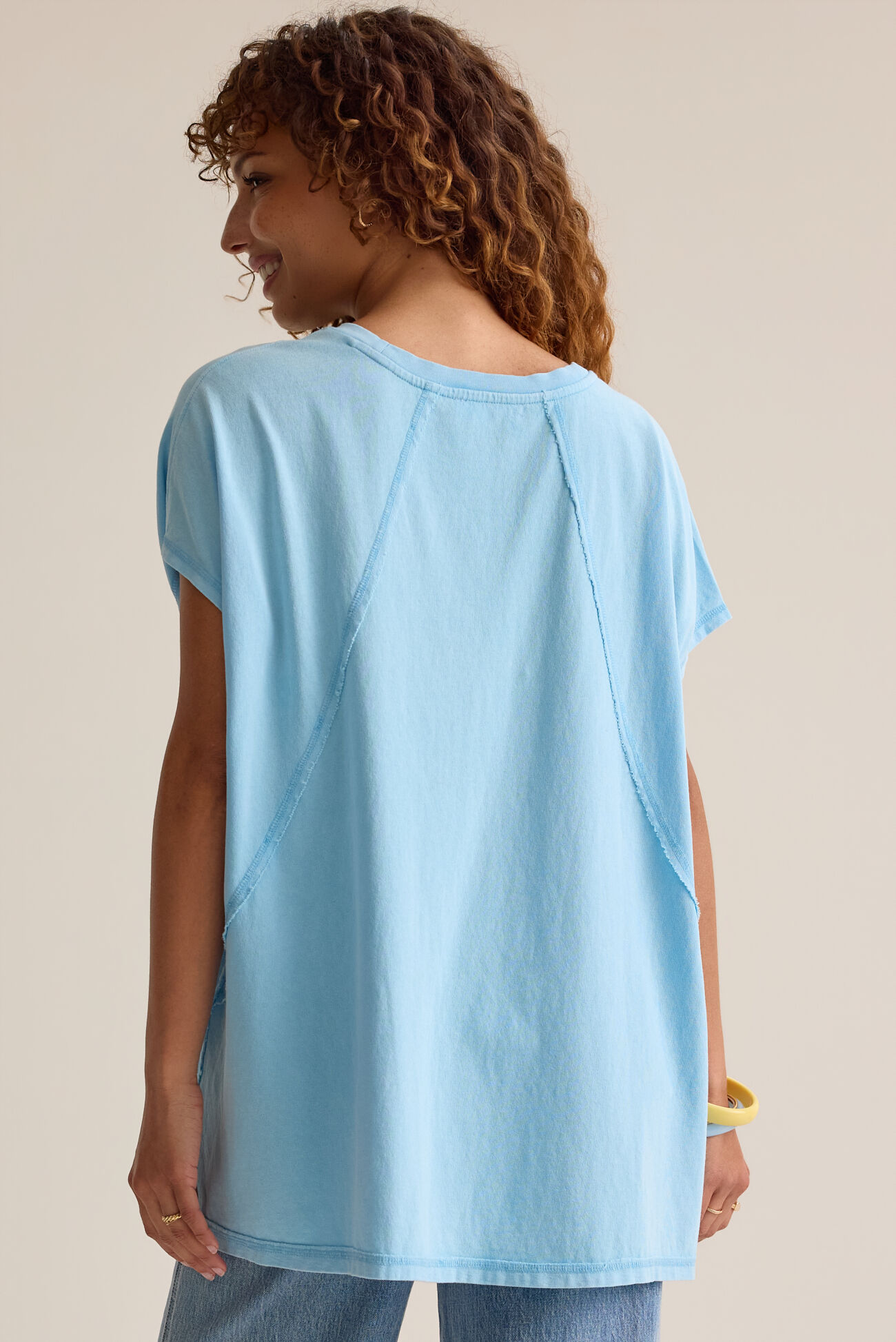 Rane Oversized V-Neck Tee
