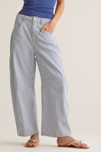 Caven High Rise Barrel Pants Detail 2 - Altar'd State
