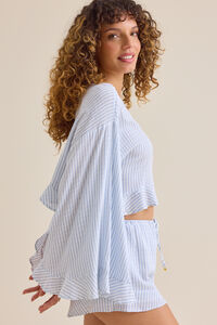 Radda Stripe Boho Top Detail 6 - Altar'd State