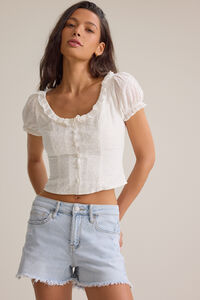 Julia Fray Jean Shorts - Altar'd State