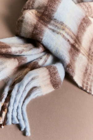 Wren Plaid Wrap Scarf - Altar'd State - 